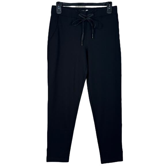 Betabrand Small Chelsea Jogger Pants Pull-On Flat Front Side Slits Pocket Ponte - Picture 1 of 7